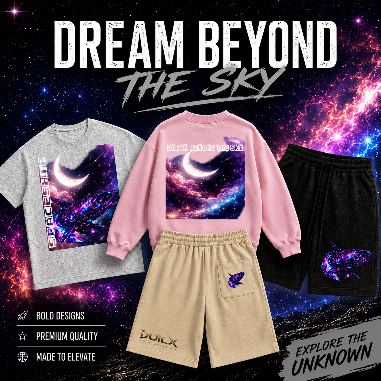 "DUILX" Dream beyond the sky