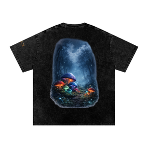 streetwear graphic tee,dark aesthetic shirt,gothic streetwear,oversized tee men,vintage wash shirt,y2k streetwear,grunge aesthetic clothing,spiritual graphic tee,cross graphic shirt,edgy fashion men