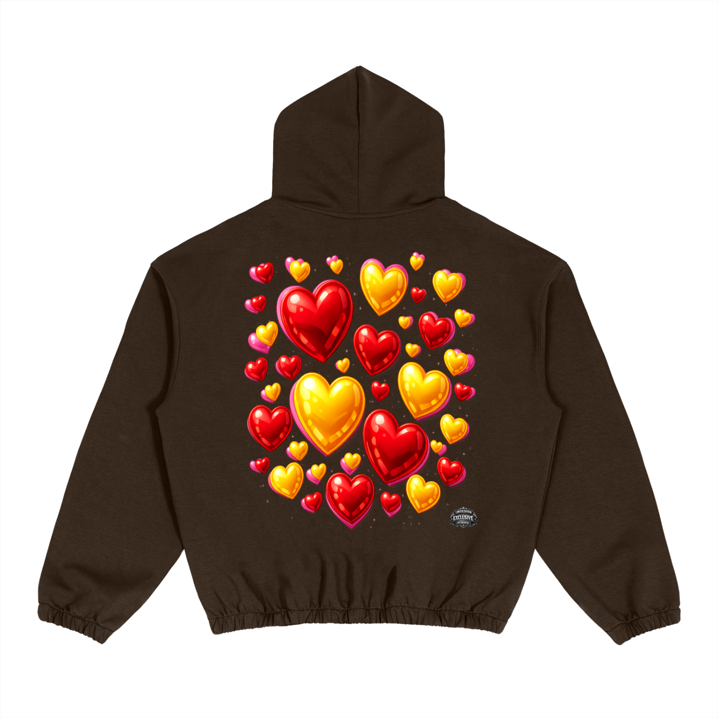 LoveNeverFades,Duilx,LuxuryStreetwear,HeartHoodie,LoveAesthetic,StreetFashion,ExclusiveDrop,DesignerHoodie,RedAndGold,MadeToElevate