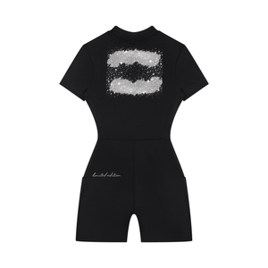 Romper,limited edition,festival outfit,luxury streetwear,fitted,zip romper