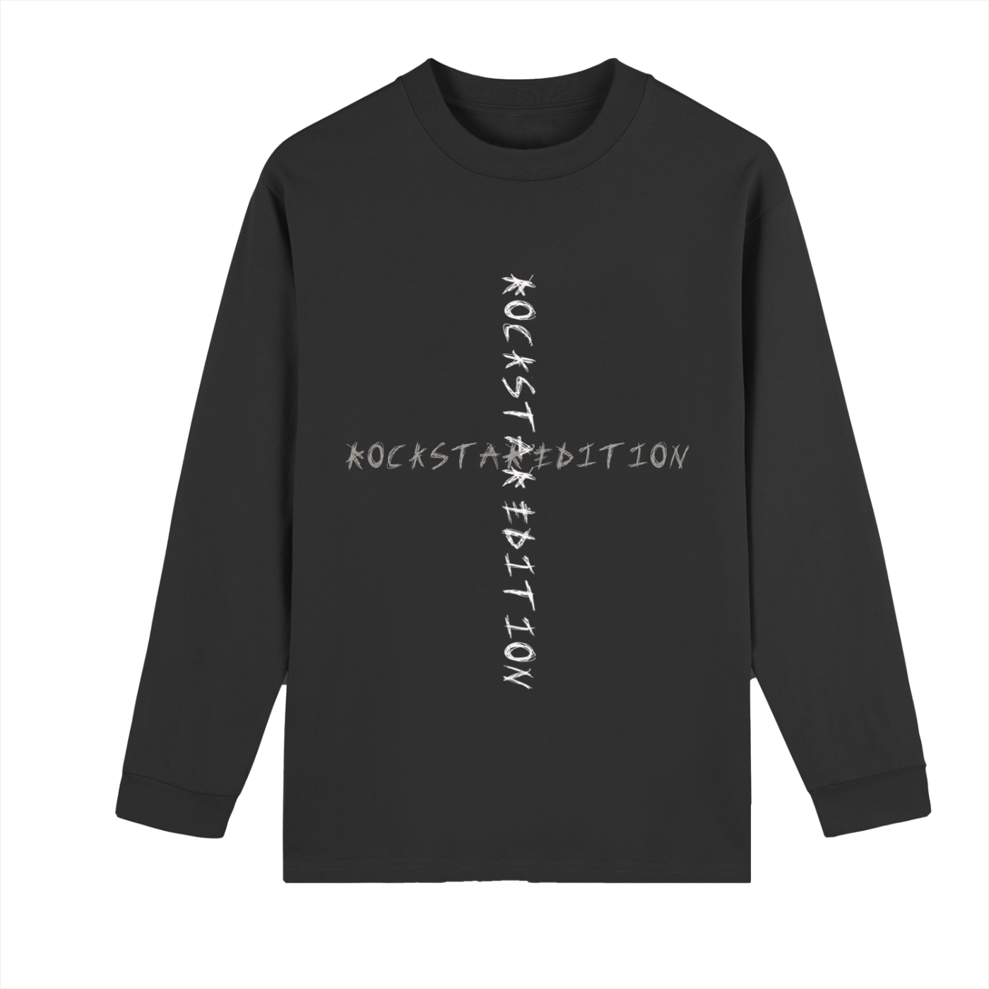 rockstar shirt,cross shirt,streetwear shirt,graphic long sleeve,cross graphic tee,trendy streetwear