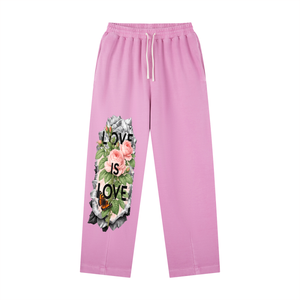 flare pants women,streetwear pants,graphic sweatpants,aesthetic pants,black flare pants,women streetwear pants,love is love pants,rose graphic pants,trendy pants women