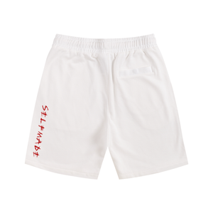 streetwear shorts,skeleton shorts,graphic shorts men,black streetwear,grunge aesthetic clothing,y2k streetwear,rockstar style shorts,urban fashion men,edgy streetwear,oversized shorts
